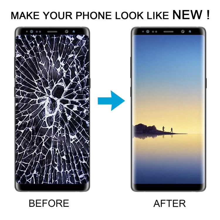 Pour Samsung Galaxy Note 8SM-N950 TFT matériel écran LCD numériseur assemblage complet avec cadre