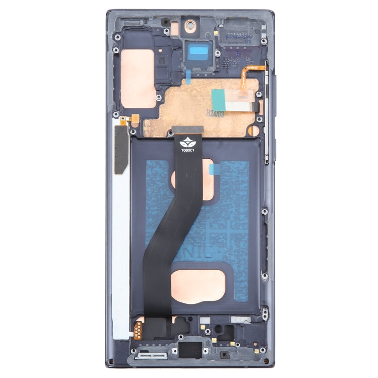 Pour Samsung Galaxy Note10 + SM-N975F Matériau TFT Écran LCD Numériseur Assemblage complet avec cadre, ne prenant pas en charge l'identification par empreinte digitale