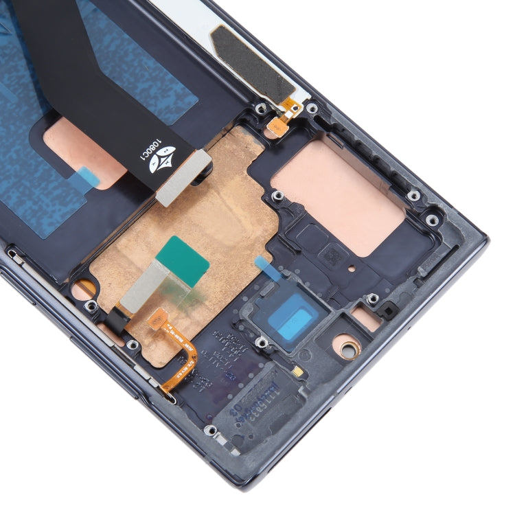 Pour Samsung Galaxy Note10 + SM-N975F Matériau TFT Écran LCD Numériseur Assemblage complet avec cadre, ne prenant pas en charge l'identification par empreinte digitale