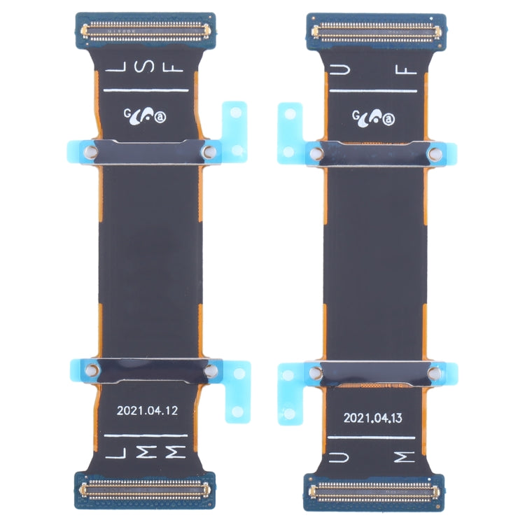 Pour Samsung Galaxy Z Fold3 5G SM-F926B 1 paire de câbles flexibles à axe de rotation