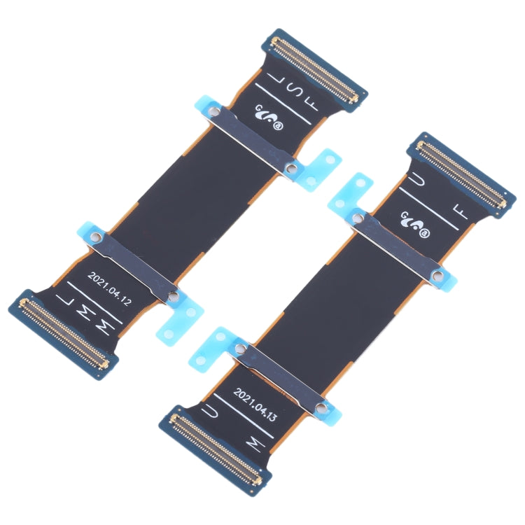 Pour Samsung Galaxy Z Fold3 5G SM-F926B 1 paire de câbles flexibles à axe de rotation