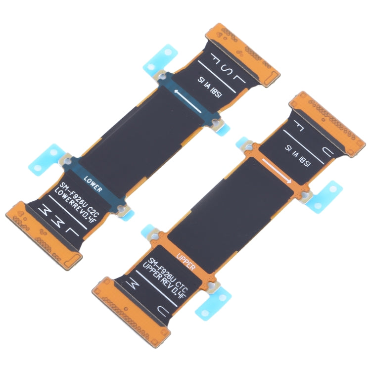 Pour Samsung Galaxy Z Fold3 5G SM-F926B 1 paire de câbles flexibles à axe de rotation