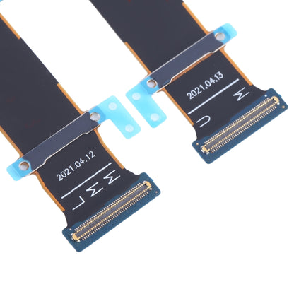 Pour Samsung Galaxy Z Fold3 5G SM-F926B 1 paire de câbles flexibles à axe de rotation