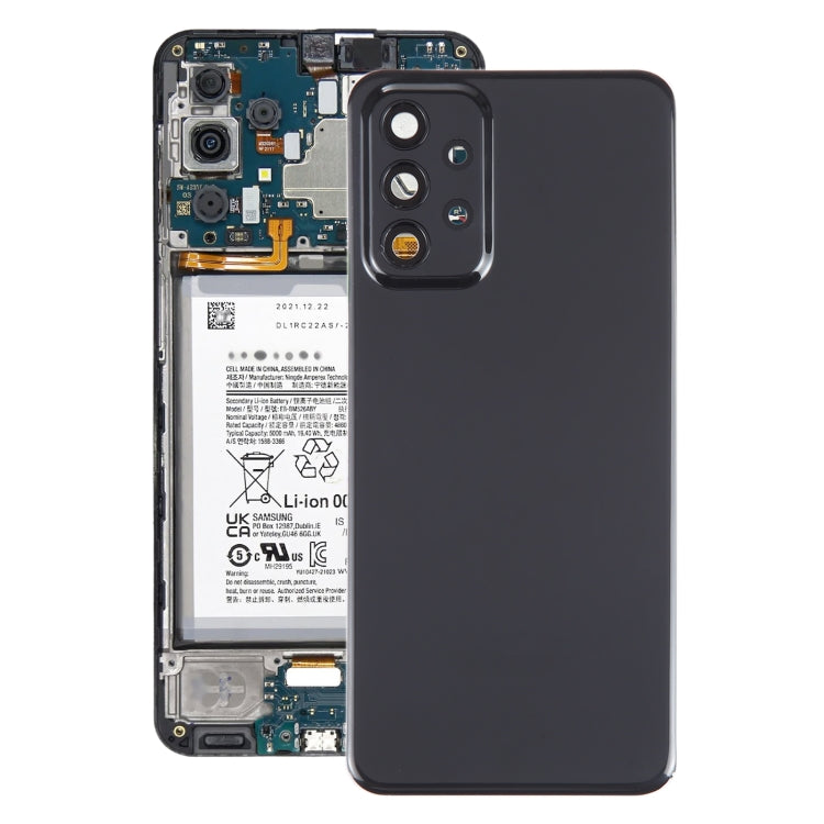 Couvercle arrière de batterie d'origine pour Samsung Galaxy A23 4G SM-A235F, avec couvercle d'objectif d'appareil photo