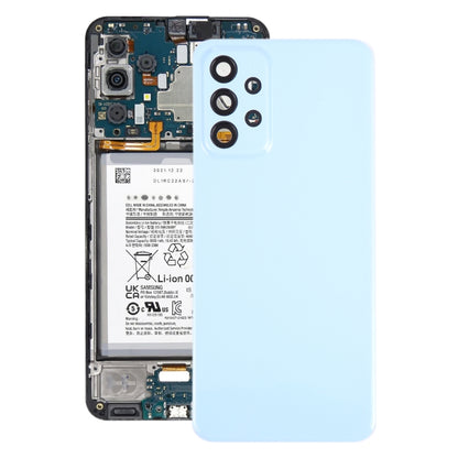 Couvercle arrière de batterie d'origine pour Samsung Galaxy A23 4G SM-A235F, avec couvercle d'objectif d'appareil photo
