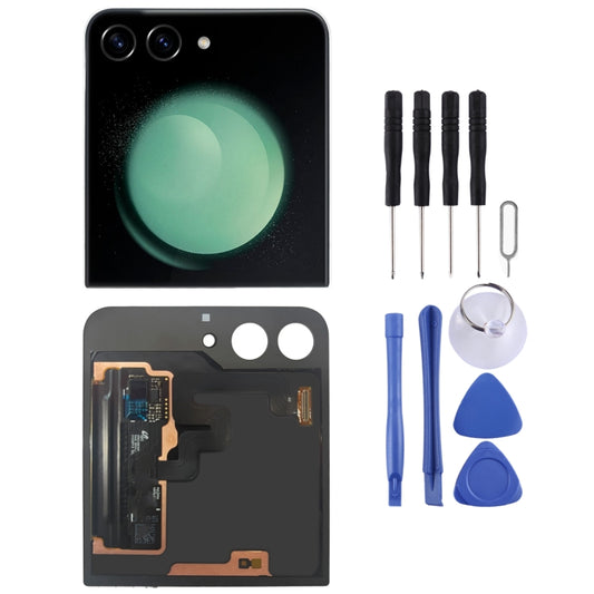 Pour Samsung Galaxy Z Flip5 Écran secondaire LCD d'origine avec assemblage complet de numériseur