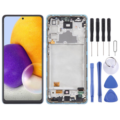 Écran LCD Original de 6.43 pouces pour Samsung Galaxy A72 4G SM-A725, assemblage complet avec cadre