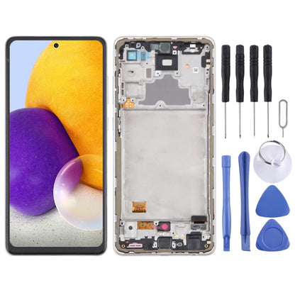 Écran LCD Original de 6.43 pouces pour Samsung Galaxy A72 4G SM-A725, assemblage complet avec cadre