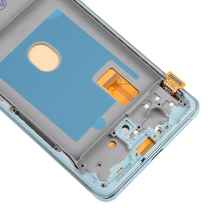 Pour Samsung Galaxy S20 FE SM-G780F 6,43 pouces OLED LCD écran numériseur assemblage complet avec cadre