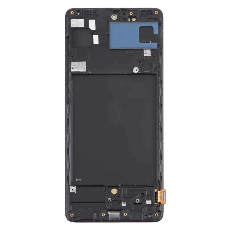 Pour Samsung Galaxy A71 4G SM-A715F 6,43 pouces OLED LCD écran numériseur assemblage complet avec cadre, For Samsung Galaxy A71 4G 6.43 inch(OLED)