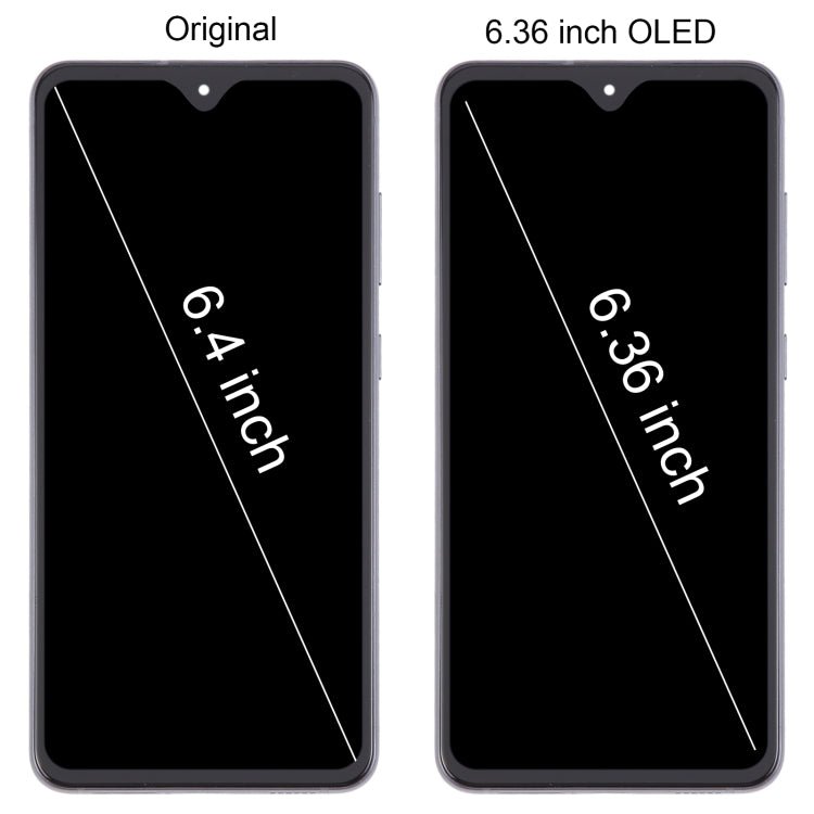 Pour Samsung Galaxy S21 FE 5G SM-G990B 6,36 pouces OLED LCD écran numériseur assemblage complet avec cadre