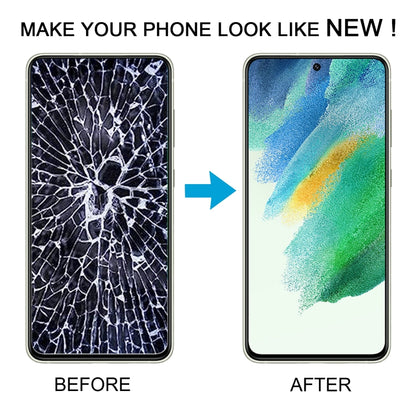 Pour Samsung Galaxy S21 FE 5G SM-G990B 6,36 pouces OLED LCD écran numériseur assemblage complet avec cadre