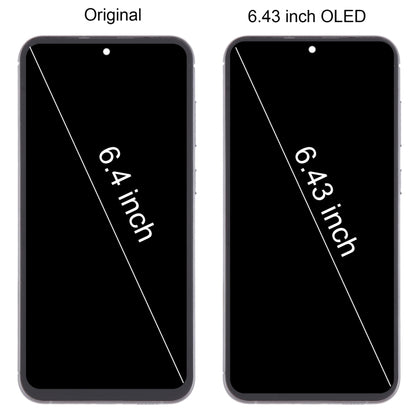 Pour Samsung Galaxy S23 FE SM-S711B 6,43 pouces OLED LCD écran numériseur assemblage complet avec cadre