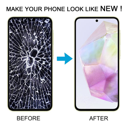 Pour Samsung Galaxy A55 SM-A556B 6,43 pouces OLED LCD écran numériseur assemblage complet avec cadre