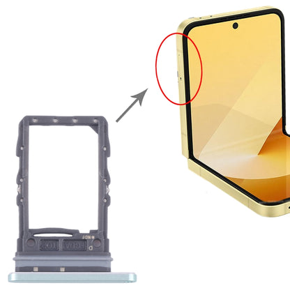 Pour Samsung Galaxy Z Flip6 SM-F741B Plateau de carte SIM d'origine