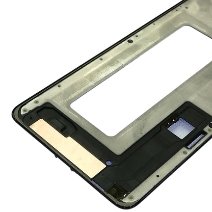 Pour Galaxy A8 Star / A9 Star / G8850, boîtier avant, cadre LCD, plaque de lunette
