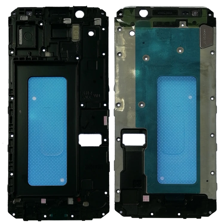 Pour Galaxy On6 / J6 / J600, boîtier avant, cadre LCD, plaque de lunette