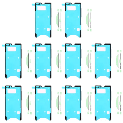 Pour Galaxy S10 + 10 pièces adhésif pour boîtier avant