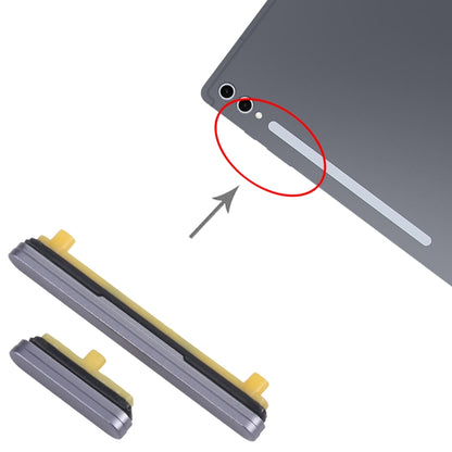 Bouton d'alimentation et bouton de contrôle du volume d'origine pour Samsung Galaxy Tab S10+ SM-X820/X826