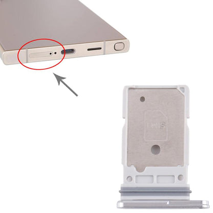 Pour Samsung Galaxy S25 Ultra SM-S938B Plateau de carte SIM + carte SIM d'origine
