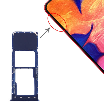Pour Galaxy A10 Plateau de carte SIM + Plateau de carte Micro SD