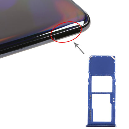 Pour Galaxy A70 Plateau de carte SIM + Plateau de carte Micro SD