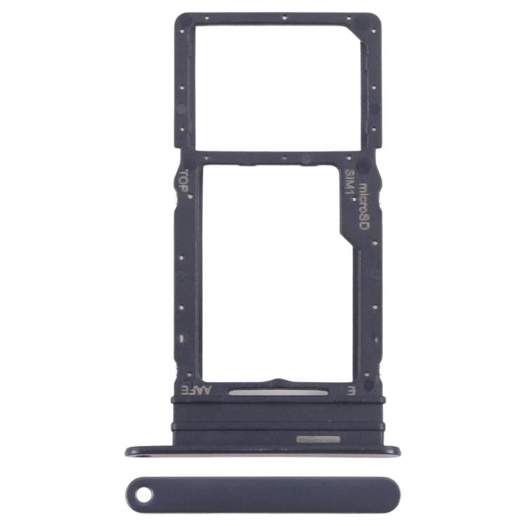 Pour Samsung Galaxy A16 SM-A165F Tiroir de carte SIM d'origine + Tiroir de carte Micro SD