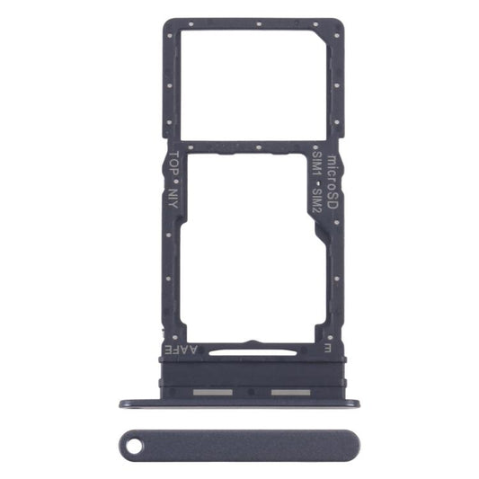 Pour Galaxy A16 SM-A165F Tiroir de carte SIM d'origine + Tiroir de carte SIM / Micro SD