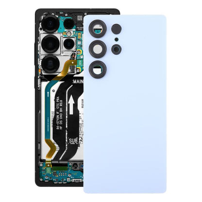 For Samsung Galaxy S25 Ultra SM-S938 OEM Battery Back Cover with Camera Lens Cover
