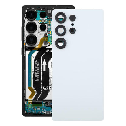 For Samsung Galaxy S25 Ultra SM-S938 OEM Battery Back Cover with Camera Lens Cover