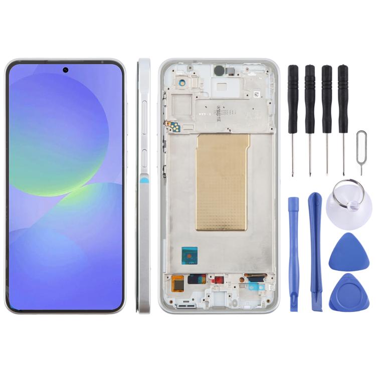 For Samsung Galaxy A36 SM-A366B 6.67 inch OLED LCD Screen Digitizer Full Assembly with Frame