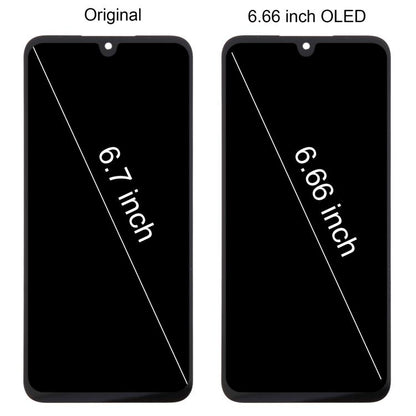 Écran OLED LCD 6,66 pouces (version UE) avec cadre inclus pour Samsung Galaxy A16 5G SM-A166B