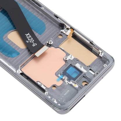 Écran LCD TFT complet avec cadre pour Samsung Galaxy S20 5G SM-G981B, For Samsung Galaxy S20 5G