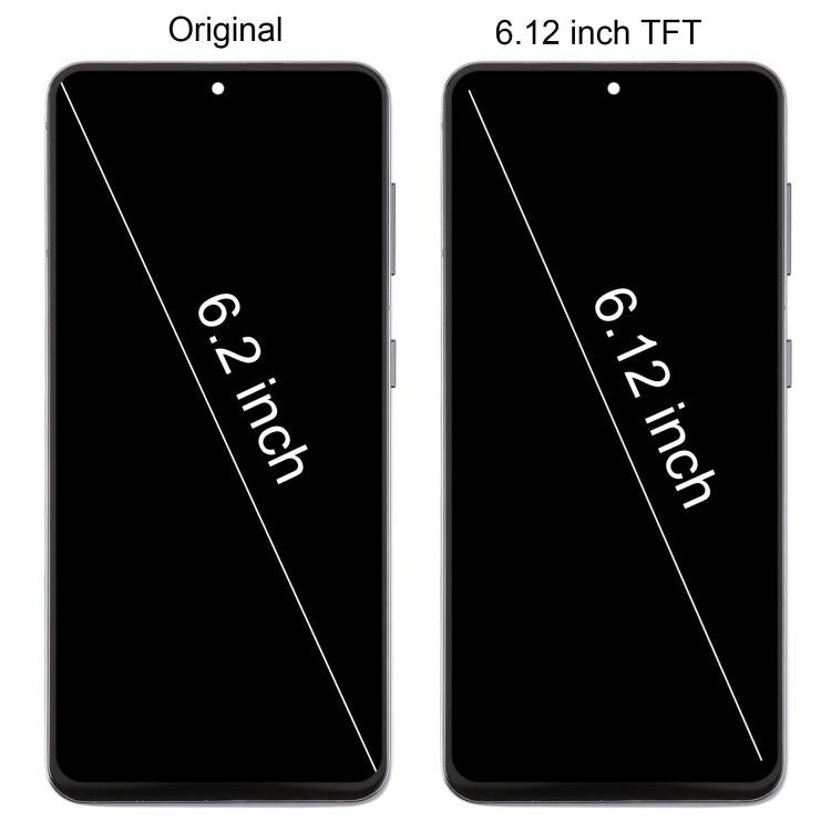 For Samsung Galaxy S21 5G SM-G991B 6.12 inch TFT LCD Screen Digitizer Full Assembly with Frame, Not Supporting Fingerprint Identification