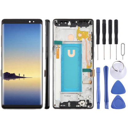 Écran LCD TFT 6,25 pouces avec châssis pour Samsung Galaxy Note 8 SM-N950F
