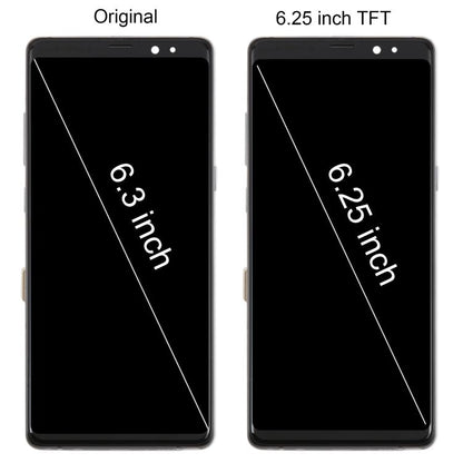 Écran LCD TFT 6,25 pouces avec châssis pour Samsung Galaxy Note 8 SM-N950F