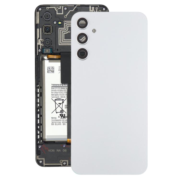 For Samsung Galaxy A34 SM-A346B Back Cover with Camera Lens Cover