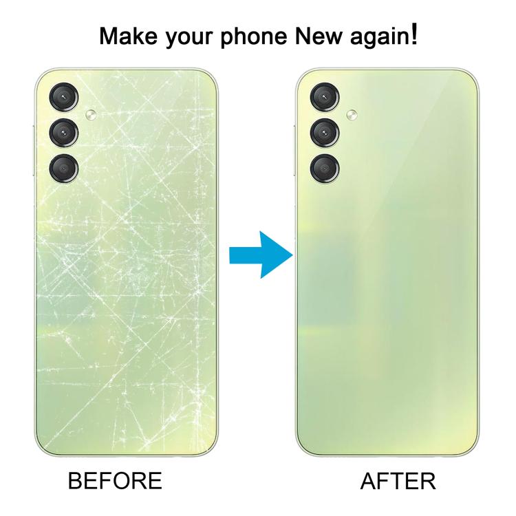 For Samsung Galaxy A24 SM-A245 Back Cover with Camera Lens Cover