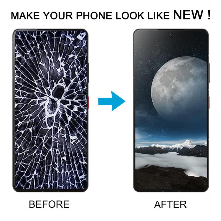 Écran LCD d'origine avec numériseur et ensemble complet pour ZTE Axon 60 Ultra A2025H, For ZTE Axon 60 Ultra