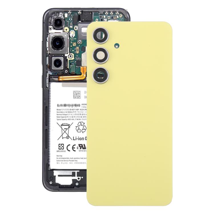For Samsung Galaxy S24 FE SM-S721B OEM Back Cover with Camera Lens Cover