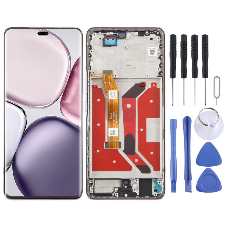 For Honor Magic7 Lite Original LCD Screen Digitizer Full Assembly with Frame