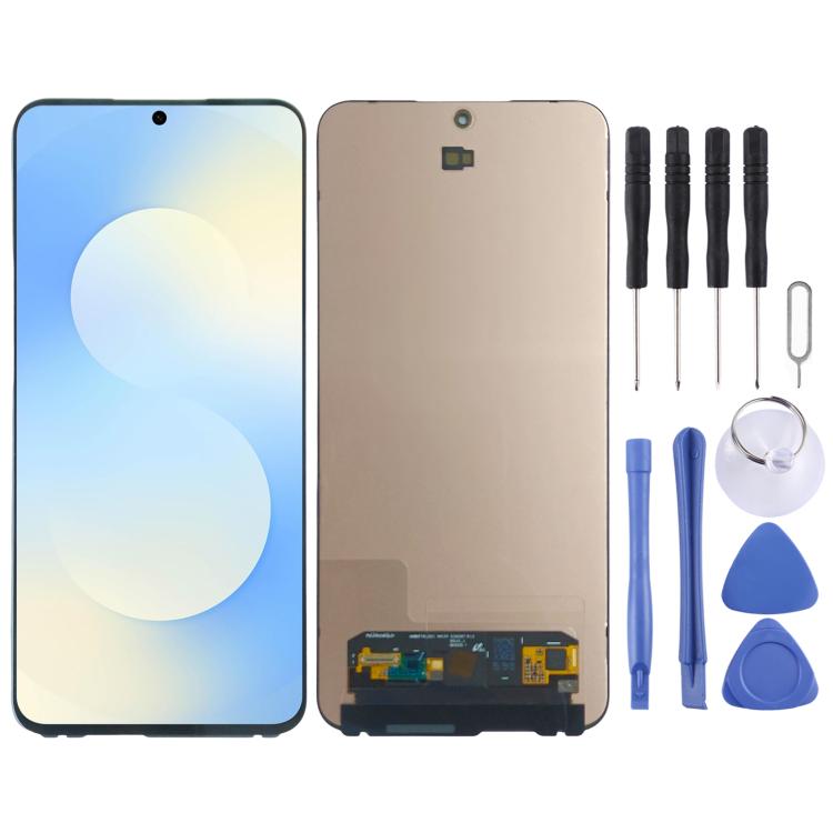 Écran LCD d'origine avec numériseur et ensemble complet pour Samsung Galaxy S25 FE SM-F731B, For Samsung Galaxy S25 FE(Original)