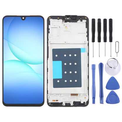 Écran OLED LCD complet avec cadre pour Samsung Galaxy A17 5G SM-A176B, For Samsung Galaxy A17 5G