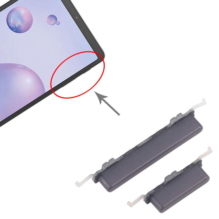 Bouton d'alimentation et bouton de contrôle du volume d'origine pour Samsung Galaxy Tab A 8,4 pouces 2020 SM-T307
