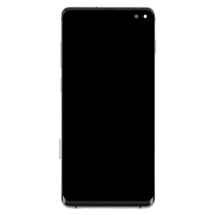 Écran OLED LCD complet avec cadre pour Samsung Galaxy S10+ 4G SM-G975, For Samsung Galaxy S10+ 4G