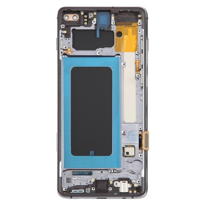 Écran OLED LCD complet avec cadre pour Samsung Galaxy S10+ 4G SM-G975, For Samsung Galaxy S10+ 4G
