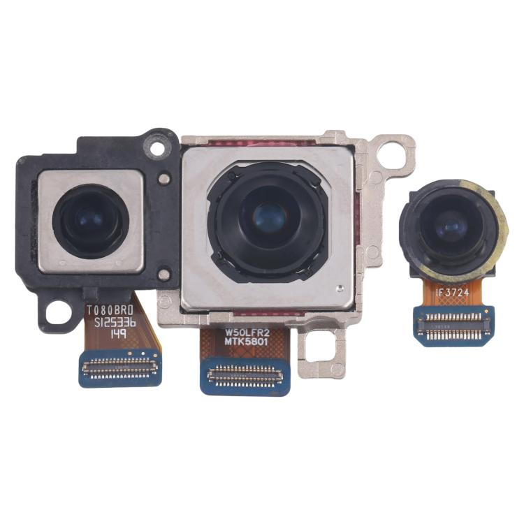 Ensemble de caméras d'origine pour Samsung Galaxy S25 FE SM-F731B (téléobjectif + grand angle + caméra principale), For Samsung Galaxy S25 FE(Original)