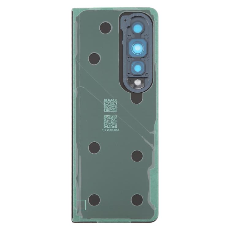 Coque arrière de batterie d'origine pour Samsung Galaxy Z Fold4 SM-F936B, For Galaxy Z Fold4(Original,with Lens Frame)