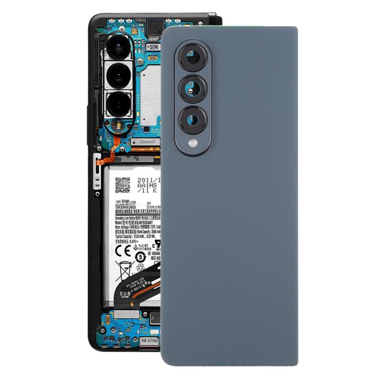 Coque arrière de batterie d'origine pour Samsung Galaxy Z Fold4 SM-F936B, For Galaxy Z Fold4(Original,with Lens Frame)