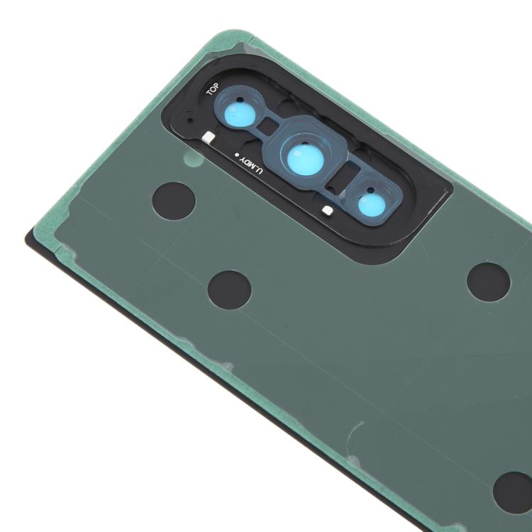 Coque arrière de batterie d'origine avec cadre d'objectif pour Galaxy Z Fold5 SM-F946B, For Galaxy Z Fold5(Original,with Lens Frame)
